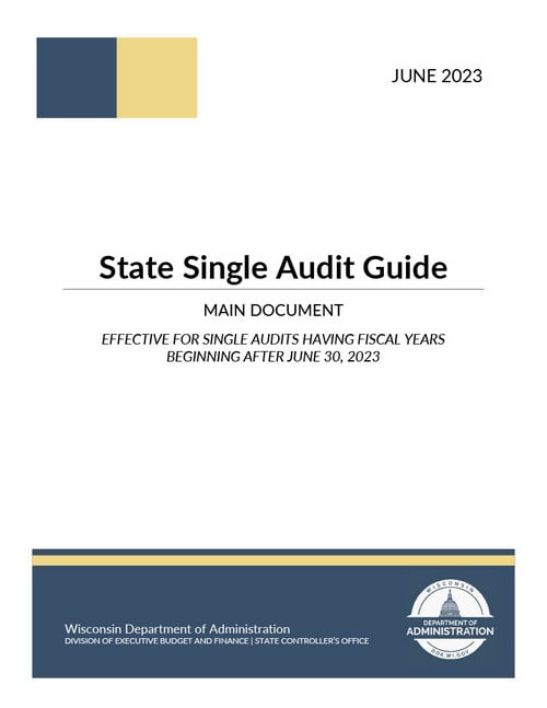 Go to State Single Audit Guide